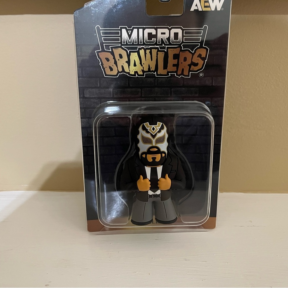 AEW Wrestling Excalibur Micro Brawler Action Figure Toy